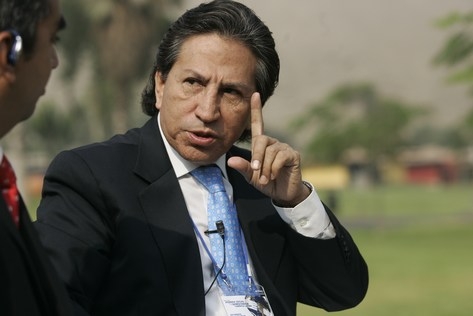 Alejandro Toledo, former president of Peru (2001-06) and candidate in Peru's 2011 presidential election. Credit: Global Center for Development and Democracy. www.cgdd.org