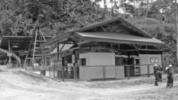 At the Agsao shaft at Medusa Mining's Co-O gold mine in southeastern Mindanao, the Philippines.