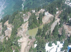 Jayden Resources' Silver Coin gold-silver project 25 km north of Stewart, in northern British Columbia.