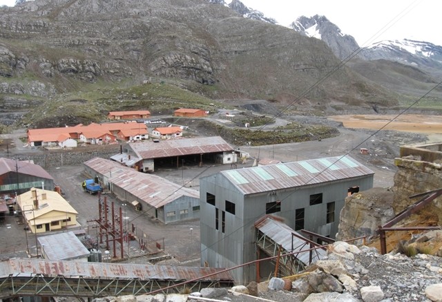 A view of the Santander mine site, which operated from 1958 to 1992. Photo by Vivian Danielson.