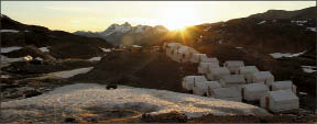 The camp at Pretium Resources' Brucejack gold-silver project in northern B.C. Photo by Pretium Resources