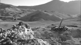 A drill rig at Malbex Resources' Del Carmen gold-silver project in San Juan province, Argentina. Photo by Malbex Resources