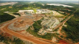 An aerial view of Gold Fields' Tarkwa gold mine in southwestern Ghana, 300 km west of the capital Accra. Photo by Gold Fields