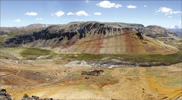 Bear Creek Mining's Corani silver project in Puno province, in southeastern Peru. Photo by Bear Creek Mining