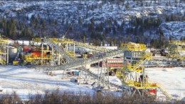 The beneficiation plant at the Silver Yard, part of Labrador Iron Mines' Schefferville iron ore project in the Labrador Trough. Photo by Labrador Iron Mines