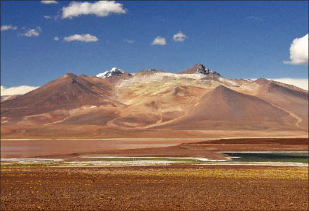 Andina Minerals' Volcan gold deposit in the Maricunga gold belt in Chile's Atacama region. Photo by Andina Minerals