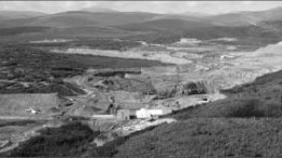 Capstone Mining's Minto copper-gold mine in the Yukon, 240 km north of Whitehorse. Photo by Capstone Mining