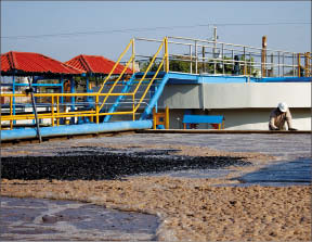 The treatment plant at Fortuna Silver's San Jose silver-gold project in Oaxaca, Mexico. Photo by Ian Bickis