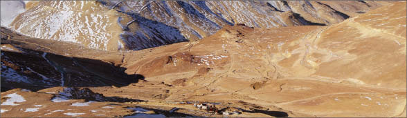 A drill rig on Malbex Resources' Del Carmen gold-silver project in San Juan province, Argentina. Photo by Malbex Resources