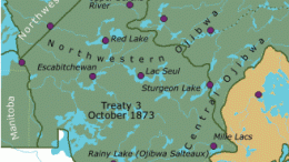 Treaty 3 Territory in northwestern Ontario and southeastern Manitoba. Credit: northernontarioregion.ca