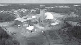 Surface facilities at Agnico-Eagle Mines' Goldex gold mine in Quebec. Photo by Agnico-Eagle Mines