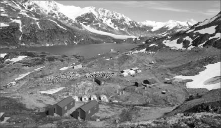 The exploration camp at Pretium Resources' Brucejack gold-silver project in northwestern British Columbia. Photo by Pretium Resources