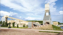 Facilities at Iamgold's Niobec niobium mine in 25 km northwest of Saguenay, Quebec. Photo by Iamgold