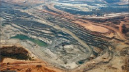 An aerial view of Barrick Gold's Lumwana copper mine in Zambia, acquired during the Equinox Minerals takeover. Photo by Barrick Gold