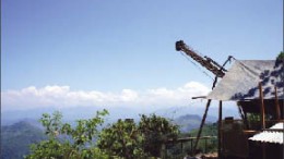 A dill rig at Seafield Resources' Miraflores gold project in Central Colombia. Photo by Seafield Resources