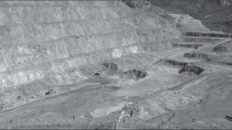 The open pit at SilverCrest Mines' Santa Elena silver-gold mine in Sonora, Mexico. Photo by SilverCrest Mines