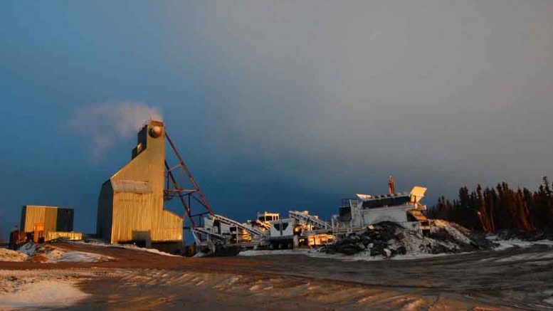 Surface facilities at Claude Resources' Seabee gold mine in Saskatchewan's La Ronge gold belt. Photo by Claude Resources