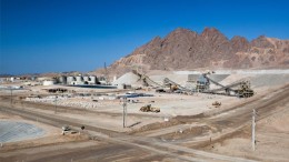 Facilities at Centamin's Sukari gold mine in Egypt, 700 km southeast of Cairo. Photo by Centamin