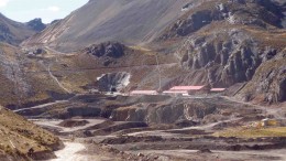 A portal and underground development workings at Trevali Mining's Santander polymetallic mine in Peru. Photo by Trevali Mining