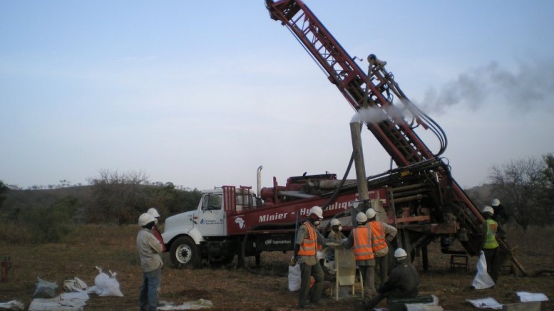 Drillers at Roxgold's Yaramoko gold project in Burkina Faso. Photo by Roxgold