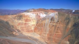 Barrick Gold's Pascua-Lama gold project on the Chile-Argentina border. Photo by Barrick Gold