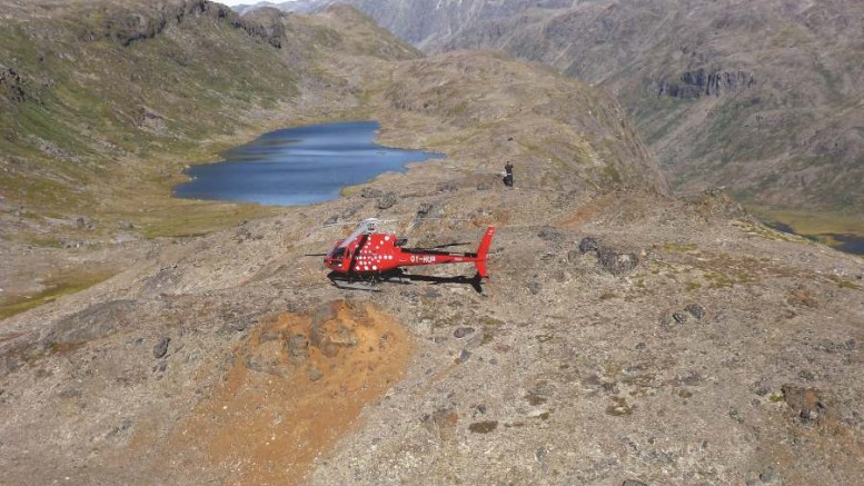 North American Nickel's Maniitsoq nickel-copper project on Greenland's southwestern coast. Photo by North American Nickel