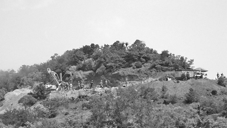 Drillers at High River Gold's Bissa gold project in Burkina Faso. Photo by High River Gold