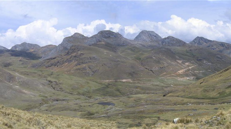 A gold vein zone at Dynacor Gold Mines' Tumipampa gold project, 500 km east of  Lima, Peru. Photo by Dynacor Gold Mines