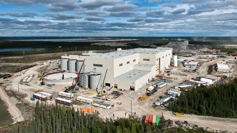 A view of Detour Gold's Detour Lake gold mine under construction in northern Ontario. Photo by Detour Gold