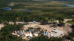 Noront Resources' Esker camp in Ontario's James Bay Lowlands. Photo by Noront Resources