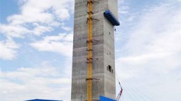 A headframe under construction at Turquoise Hill Resources' Oyu Tolgoi copper-gold project in Mongolia. Source: Turquoise Hill Resources