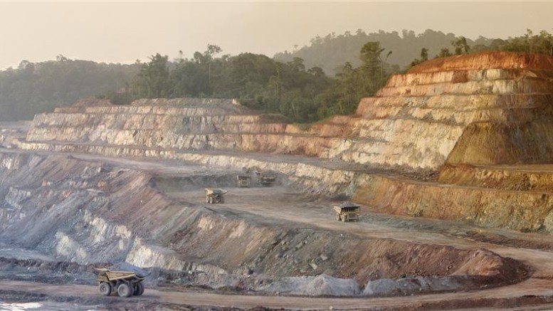 The Rosebel gold mine. Source: Iamgold