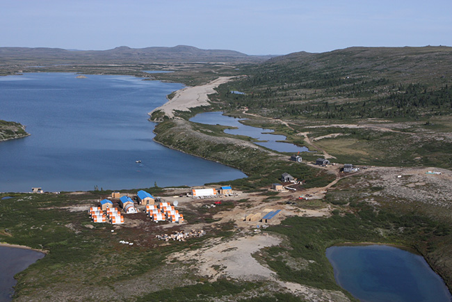 Strange Lake rare earth project, Quebec. Source: Quest Rare Minerals