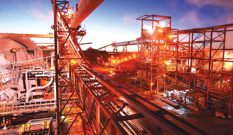 Facilities at BHP Billiton's Olympic Dam copper-uranium-gold mine in South Australia, where the company has delayed a US$30-billion expansion amid rising capital costs. Source: BHP Billiton