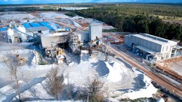 An overview of Talison Lithium's processing plants. Source: Talison Lithium