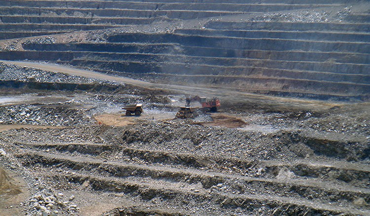 First Quantum's Kansanshi open pit copper mine. Source: First Quantum