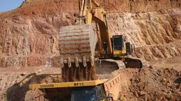 Heavy machinery at Semafo's Mana mine. Source: SEMAFO Inc