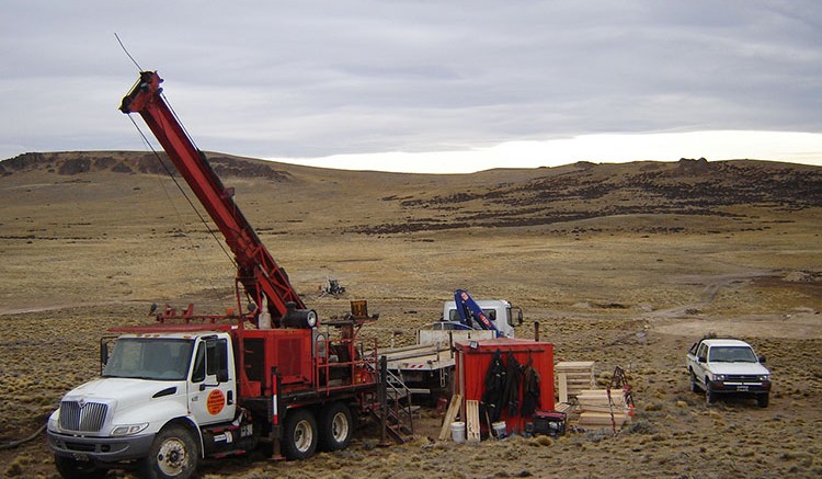 Prospect drilling at the Joaquin project. Source: Mirasol Resources