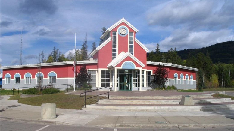 The town hall in Tumbler Ridge, B.C., 175 km northeast of Prince George.