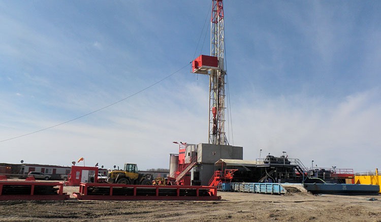 A drill rig at Karnalyte Resources' potash project near Wynyard, Saskatchewan. Source: Karnalyte Resources