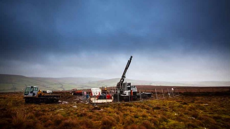 A drill site at Dalradian Resources' Tyrone gold project, 120 km west of Belfast, Ireland. Source: Dalradian Resources