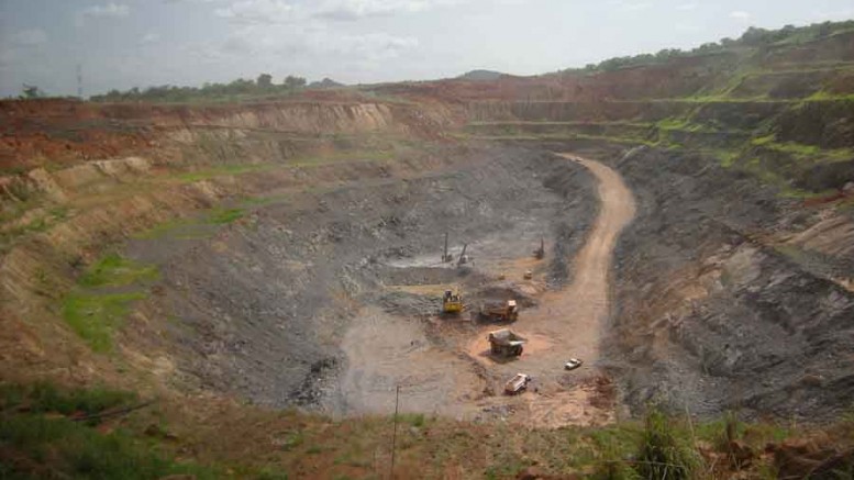 The Fayalala pit at Nordgold's Lefa gold mine complex in Guinea. Photo by Alexandra Feytis.