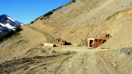 Equipment at Sona's Elizabeth gold project in British Columbia. Source: Sona Resources