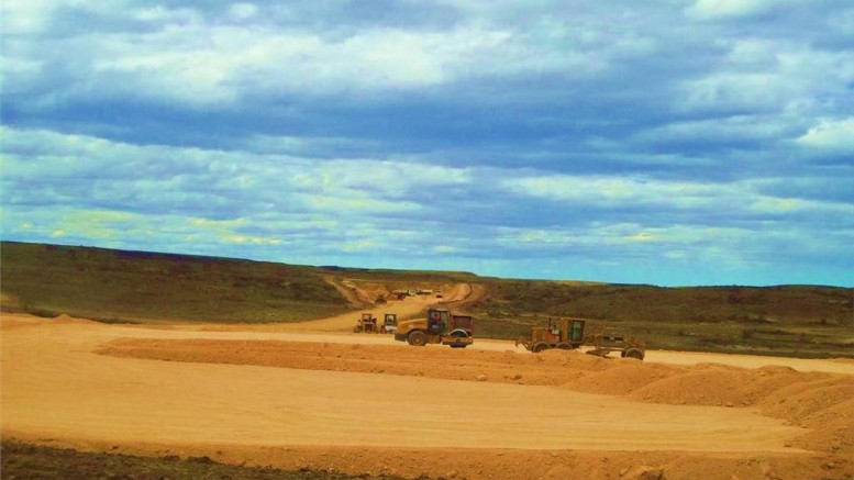 Equipment at Yamana Gold's Cerro Moro gold project in Argentina. Source: Yamana Gold