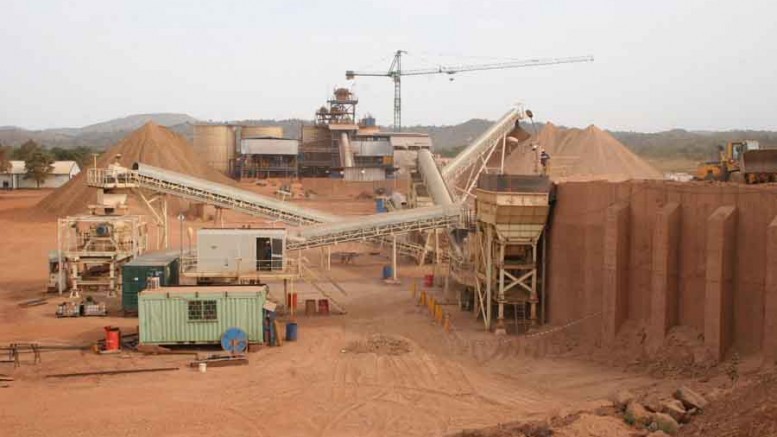 Ore-processing facilities at Semafo's Mana gold mine in Burkina Faso. Source: Semafo