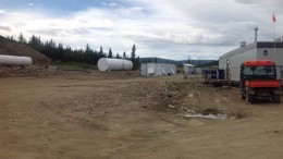 The exploration campsite at Victoria Gold's Dublin Gulch gold property in the Yukon. Photo by Matthew Keevil