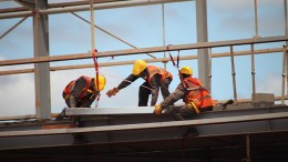 Construction workers at Sherritt's  Ambatovy project. Source: Sherritt International