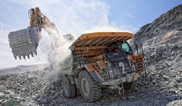 Loading up the truck at Brigus' Black Fox project in Timmins, Ontario. Source: Brigus Gold