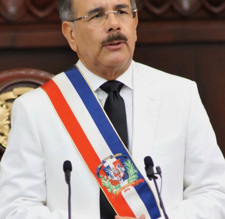 Dominican Republic President Danilo Medina.