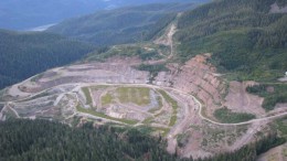 Avanti Mining's past-producing Kitsault molybdenum project in British Columbia, 140 km northeast of Prince Rupert. Source: Avanti Mining